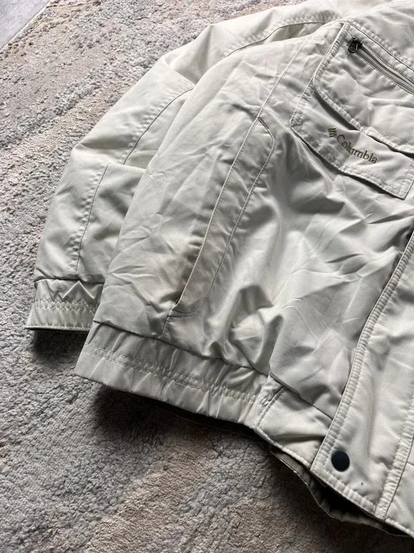 Vintage Columbia Men’s Embroidered Zip Up Bomber Jacket Size L – photo 6